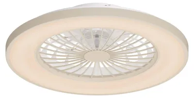 Produktbild von Ledvion Deckenventilator mit beleuchtung 48W 3 Lichtfarben Beige