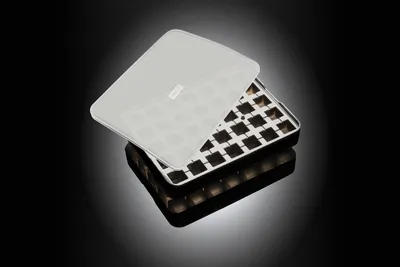 Zdjęcie produktu dla Lurch 00240700, 35 szt., Prostokątny, Tacka do lodu, Czarny, Silikon, -40 - 240 °C