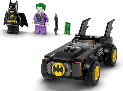 Produktbild von LEGO 76264 DC Verfolgungsjagd im Batmobile: Batman vs. Joker Spielzeugauto-Set, Superhelden-Starterset mit 2 Minifiguren, Spielzeug für Vorschulkinder, Jungen, Mädchen ab 4 Jahren, schnell aufgebaut