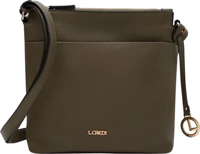 Produktbild von L.CREDI Umhängetasche Schultertasche Ella Crossbodybag Forest olivgrün