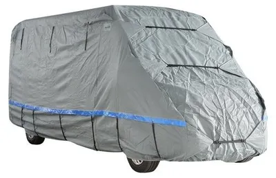 Produktbild von HINDERMANN Schutzhülle Wintertime 3-lagig SFS-3 Campingbusse 655 cm grau