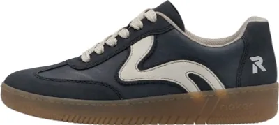 Immagine prodotto di Scarpe da ginnastica da donna Rieker, con lacci, sportive, blu, adatte al tempo libero