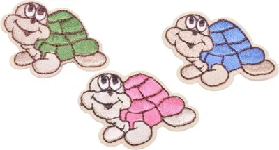 Obrázek produktu pro Aplikace nažehlovací želva vel. 4x3cm.