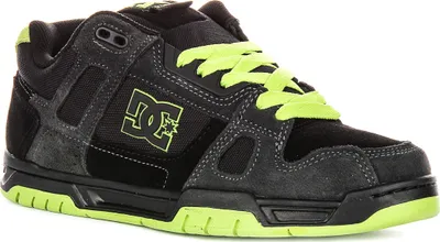 Produktbild von Dc Shoes Stag In Black Green For Men – 7.5 UK - 41 EU - 8.5 US / Black Green