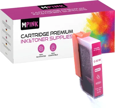 Produktbild von Druckerpatronen für Canon CLI-521M Magenta Pixma iP3600 MP540 MP630 MX860
