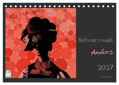 Produktbild von Schwarzwald. Anders. (Tischkalender 2027 DIN A5 quer), CALVENDO Monatskalender