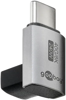 Obrázek produktu pro Adaptér GOOBAY USB-C 74444 otočený o 90° USB4