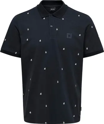 Produktbild von ONLY & SONS Poloshirt aus Baumwolle Klassisches Kurzarm Polohemd Größe: S
