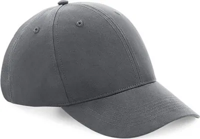 Produktbild von Beechfield B70 | Recycled Pro-Style Cap, 100 % recycelter Polyester - Farbe: Graphite Grey - Größe: One Size