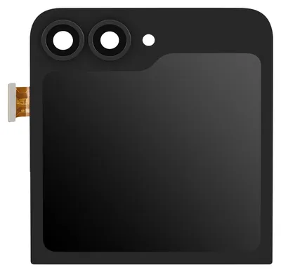 Produktbild von Samsung, Externer Bildschirm für Galaxy Z Flip 6 Super AMOLED Display mit Rahmen, Schwarz