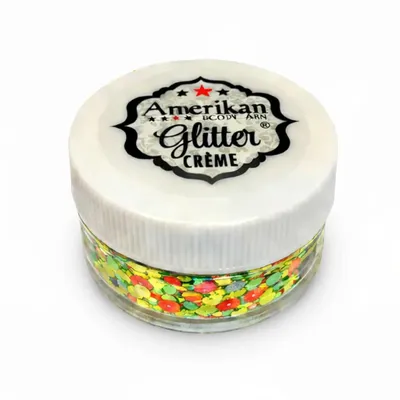 Immagine prodotto di Crema glitterata per body art americana 15 g alaaf