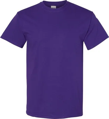 Image de Gildan - T-shirt "Heavy Coton" pour homme PC3880 (L) (Violet)