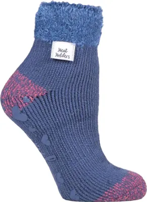 Produktbild von Heat Holders - Damen Kuschelige Flauschige Bettsocken mit Federoberteil