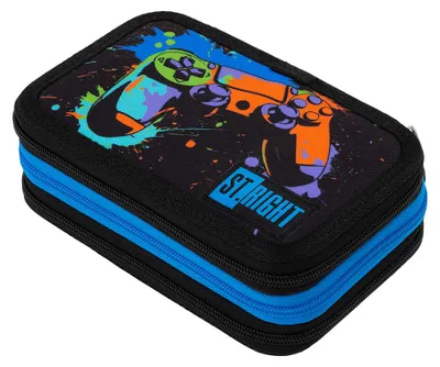 Zdjęcie produktu dla Piórnik potrójny z wyposażeniem Game 164x242 mm