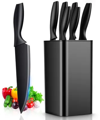 Immagine prodotto di Set da cucina da 6 pezzi con tagliere: coltelli professionali e affilati