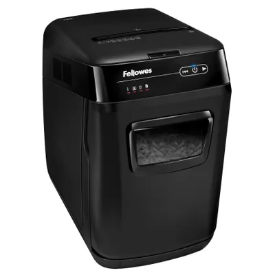 Produktbild von Fellowes AutoMax 150C, Kreuzschreddern, 23 cm, 4 x 38 mm, 32 l, 3350 mm/min, 150 Blätter