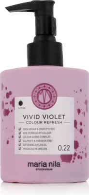 Immagine prodotto di Maria Nila Colour Refresh Maschera colorante non permanente 0,22 Vivid Violet
