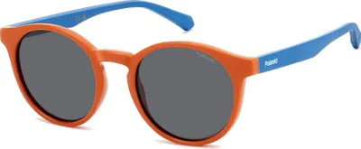 Produktbild von Polaroid Kinder PLD 8061/S Orange 46/18/130 JUNIOR Sonnenbrillen