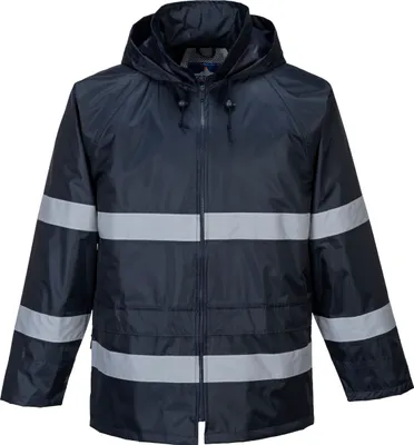 Produktbild von Portwest F440 Klassische IONA™ Regenjacke Navy Gr. L