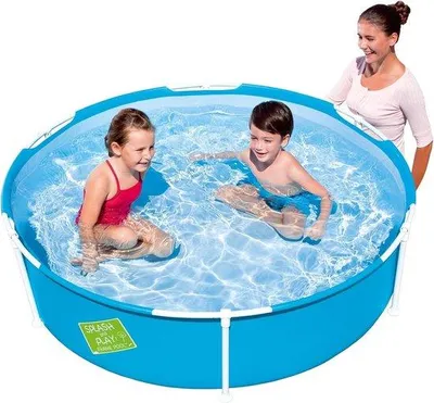 Produktbild von Famanu Aufblasbares Schwimmbad 152 x 38 cm - Ideal für Kinder