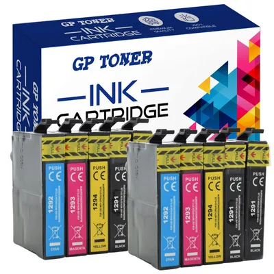 Zdjęcie produktu dla 10x tusz do Epson T1295 GP-E1296CMYKK x2