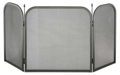 Produktbild von Funkenfanggitter aus pulverbeschichtetem Metall, 98 x 50 cm
