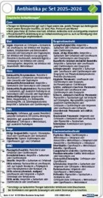 Produktbild von Antibiotika pocketcard Set 2025-26