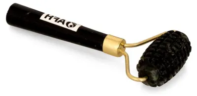 Produktbild von Jade Massage Roller Noppen Schwarz Premium | Gesichtsmassage | Körpermassage | Massage