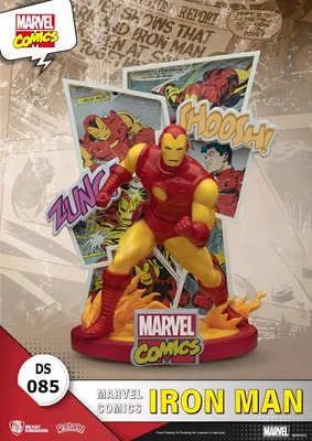 Zdjęcie produktu dla Marvel Comics D-Stage PVC Diorama Iron Man 16 cm