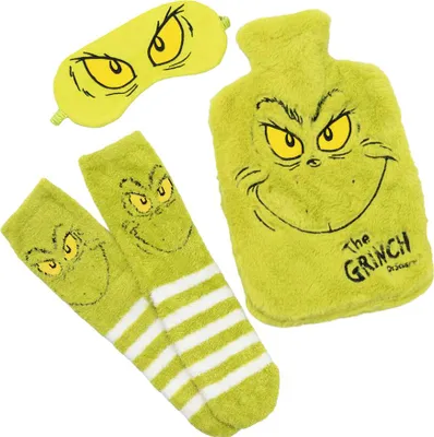 Produktbild von The Grinch - Wärmflaschenabdeckung, Figur 3er-Pack NS9604 (Einheitsgröße) (Grün)