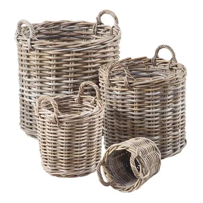 Productafbeelding van Carly manden in rotan - set van 4.
