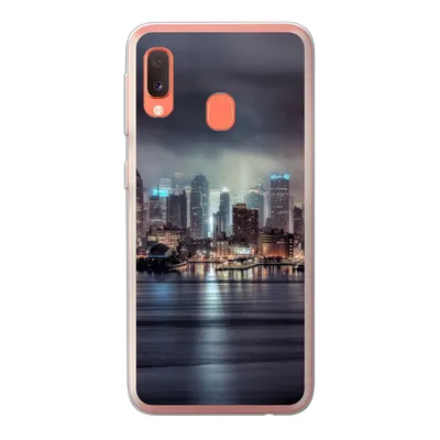Produktbild von MuchoWow® Handyhülle Schutzhülle Hülle für Samsung Galaxy A20e New York - Amerika - Skyline Silikon Softcase Handy Hülle - Abdeckung