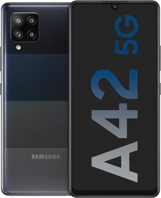 Produktbild von Samsung Galaxy A42 5G 128GB Prism Dot Black Handy Smartphone ohne Simlock SM-A426BZKDEUB Refurbished (Gut)