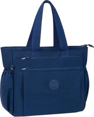 Image de WACCET Sac à main Femme Grand Nylon Imperméable Sac à bandoulière Nombreuses poches Tote Bag Shopper Casual Weekender Sac à bandoulière