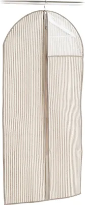 Produktbild von Zeller Kleiderhülle mit Fenster "Stripes", Vlies, beige