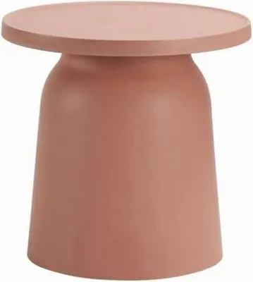 Image de HowHomely | Table basse - OTTO1 - Poudré - Design moderne - Résistant aux intempéries et fonctionnel