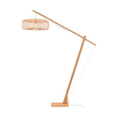 Produktbild von GOOD&MOJO - Stehleuchte Bromo - Bambus - 175x60x207cm für Wohnzimmer, Schlafzimmer