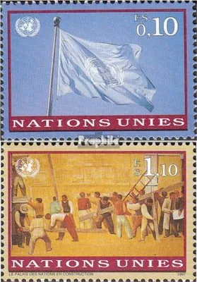 Produktbild von Briefmarken UNO - Genf 1997 Mi 303-304 (kompl.Ausg.) gestempelt Freimarken