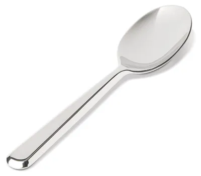 Teelöffel 6er-Set, Edelstahl, silber, 13 cm