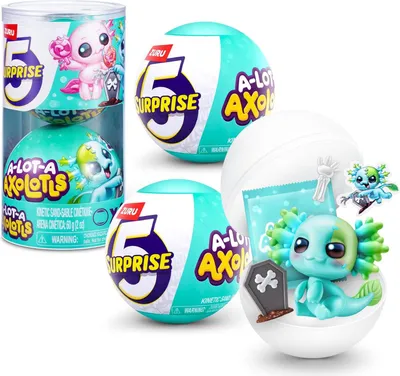Produktbild von ZURU 77650 - 5 Surprise A-Lot-A Axolotls - Überraschungskugel (2er Set)