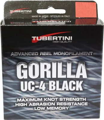 Produktbild von Tubertini UC 4 Gorilla Schnur 350m - Forellenschnur, Durchmesser/Tragkraft:0.18mm / 4.00kg Tragkraft