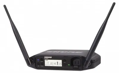 Produktbild von Shure GLXD24+E/SM58-Z4, Handmikrofon, Dynamisches Mikrofon, RF Wireless, Empfänger für Rackmontage, Metall, Handsender