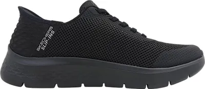 Immagine prodotto di Scarpe sportive da donna Skechers Go Walk Flex, modello "Hands up", ideali per l'allenamento, con design sportivo, allacciatura e colore nero, perfette anche per il tempo libero