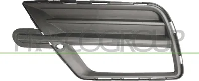 Produktbild von PRASCO Lüftungsgitter Grill Stoßfänger für VW CADDY IV Kombi (SAB, SAJ) mit Loch/Löchern für Nebellampen Schwarz