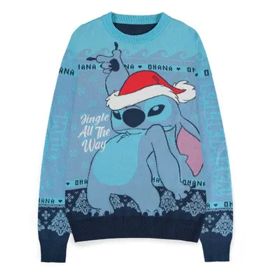 Produktbild von Lilo & Stitch Weihnachtspullover Uni Christmas Stitch multicolor L