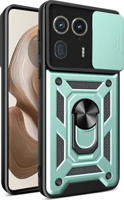Produktbild von Techsuit Camshield Back Cover Hülle für Motorola Edge 50 Ultra - Grün