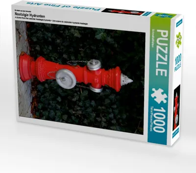 Produktbild von Calvendo Ein Motiv aus dem Kalender Nostalgie Hydranten 1000 Teile Puzzle hoch 480x640mm, CALVENDO; 7273096