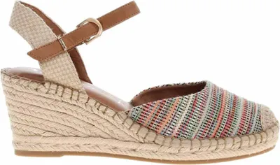Produktbild von Tamaris Damen Espadrilles mit Schnallenverschluss für den Sommer in Beige