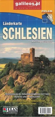 Zdjęcie produktu dla Mapa - Landerkarte Schlesien 1:320 000