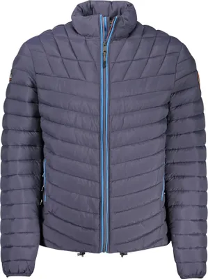 Produktbild von Blaue Herrenjacke mit Reißverschluss - Regular Fit, 3 Taschen
